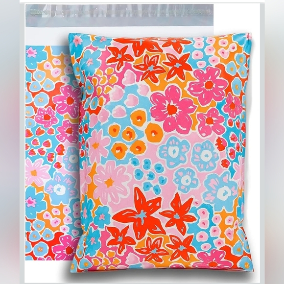 Other - Boho Floral Poly Mailers (10x13) (30ct.)